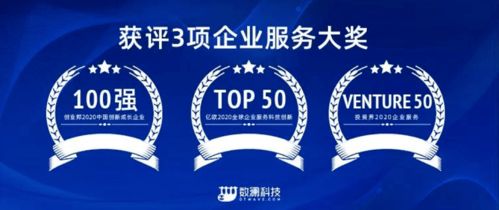 数澜科技连获三项企业服务大奖，以数据中台驱动企业价值挖掘